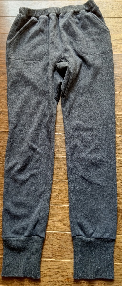 【一度着用】良品計画★150cm裏起毛パンツ拍卖