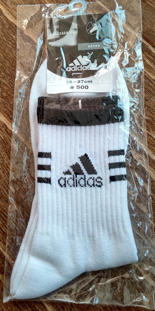 【新品】adidas★25〜27cmソックス拍卖