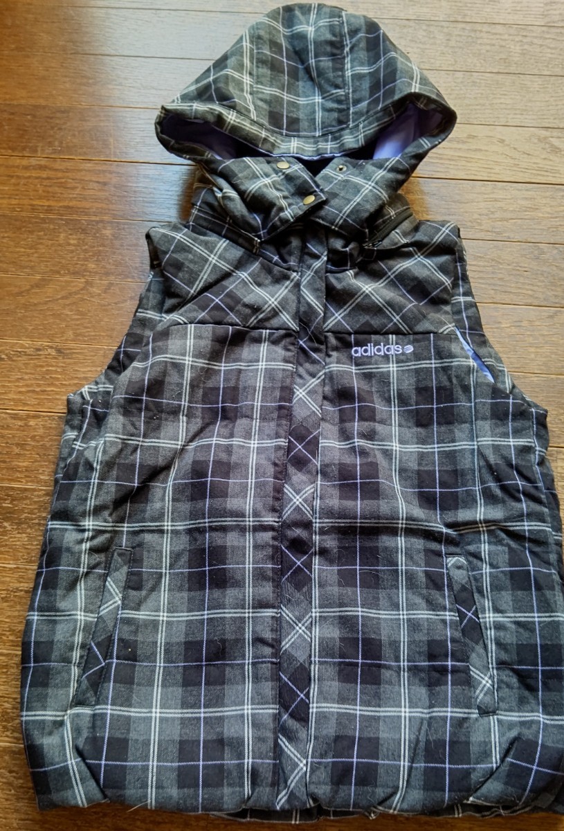 【一度着用】adidas★袖無しジャケット拍卖