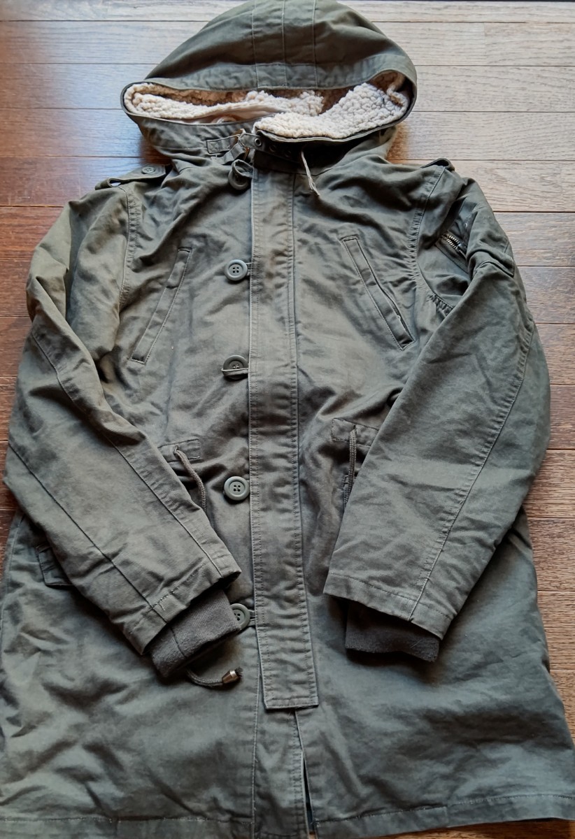 【一度着用】AVAN LILY★取り外し可能裏起毛付きジャケット拍卖