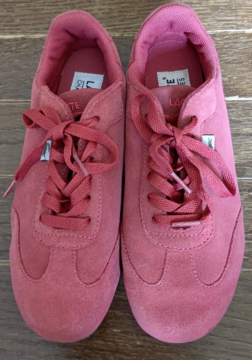 【一度着用】Lacoste★24cmシューズ拍卖