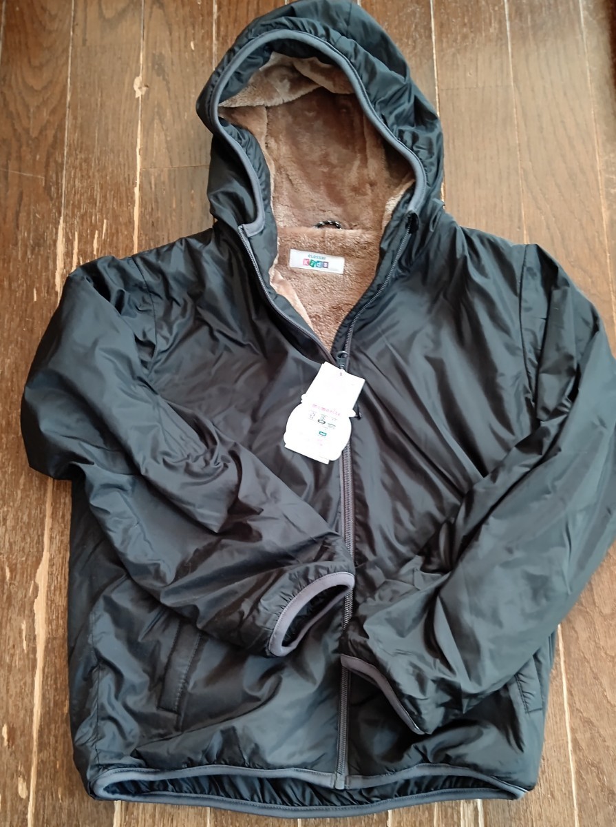 【新品】140cm★裏起毛ジャケット拍卖