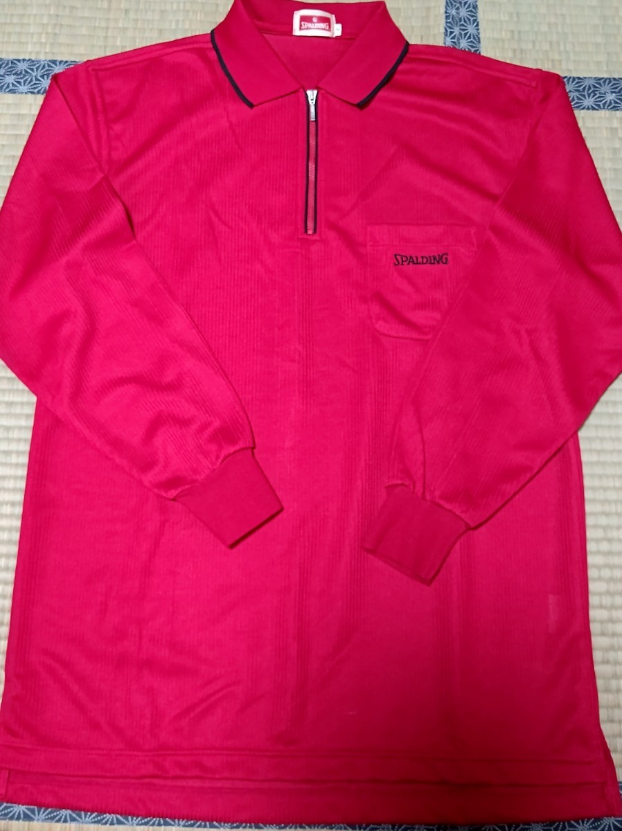 【一度着用】SPALDING★メンズ長袖シャツ拍卖