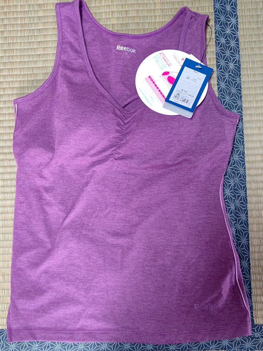 【新品】REEBOX★パッド付きタンクトップ拍卖