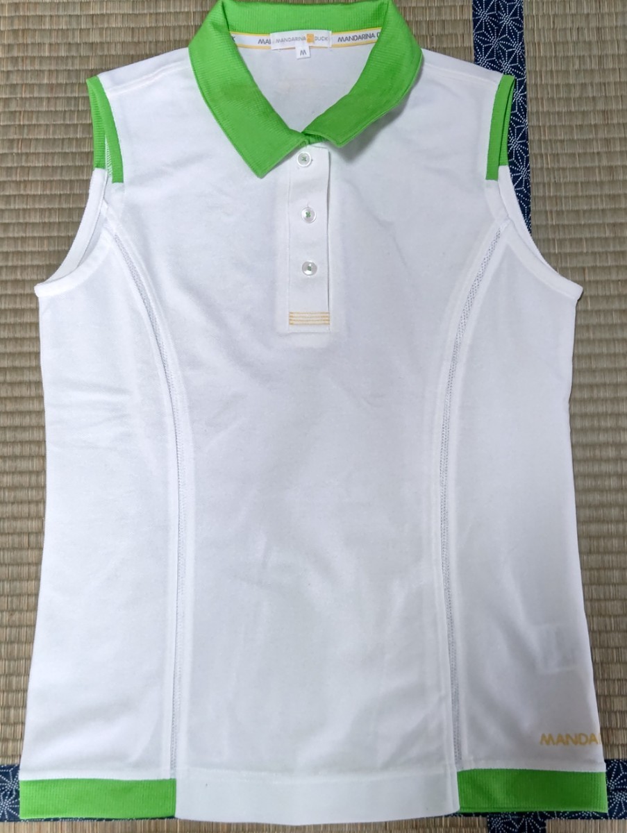 【一度着用】MANDARINA DUCK★ノースリーブシャツ拍卖