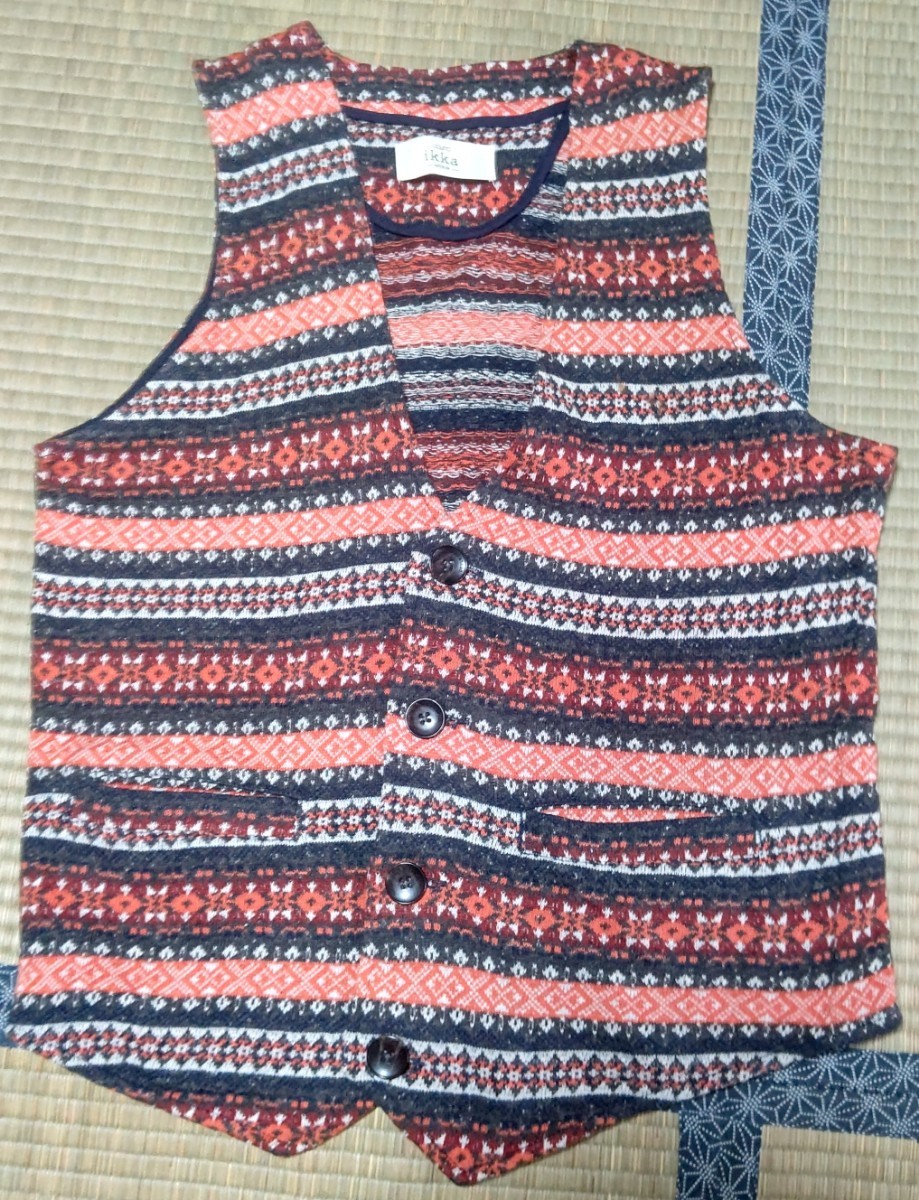 【一度着用】ikka★メンズベスト拍卖