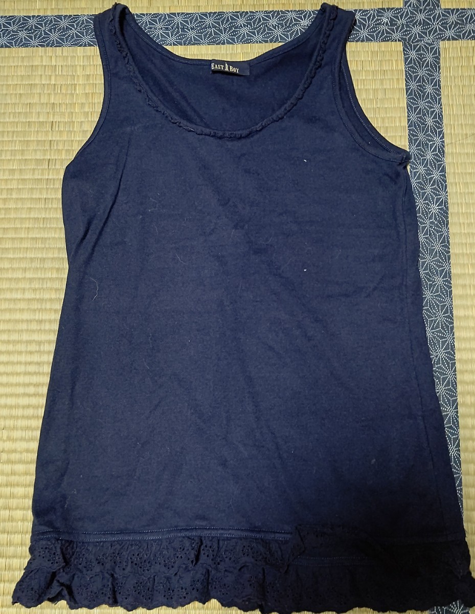【一度着用】EAST BOY★タンクトップ拍卖