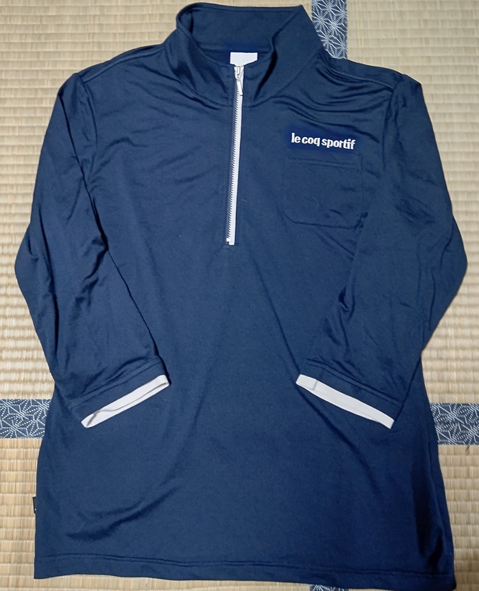 【一度着用】lecoqsportif★七分袖シャツ拍卖
