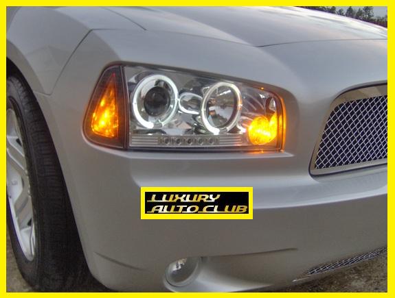 2005-2008 05-08 ダッジ チャージャー プロジェクターヘッドライト SE SXT RT 専用設計 LED ヘッドライト 外装カスタム エアロ拍卖