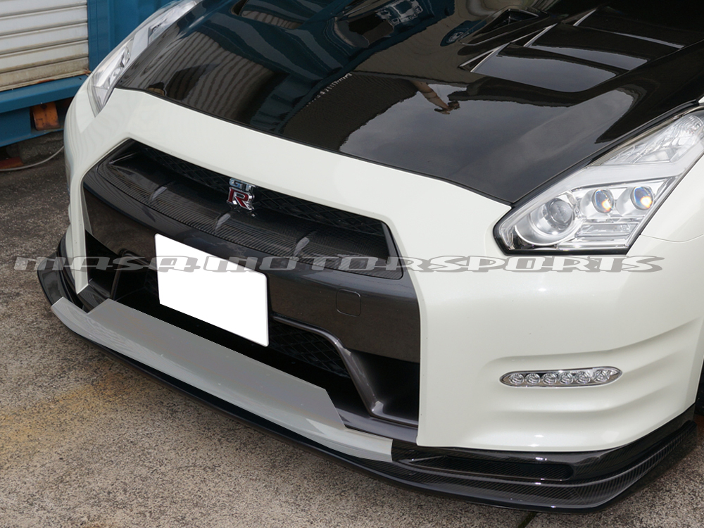 日産 GT-R R35 フロントバンパー保護カーボンプロテクションフィルム 外装カスタム ドレスアップ簡単施工パーツ アクセサリー拍卖