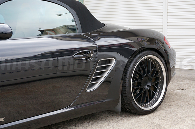 ポルシェボクスターケイマン987ストーンガードカスタムカーボンシート外装ドレスアップパーツ 飛び石傷補修 カーラッピング岐阜MASA拍卖