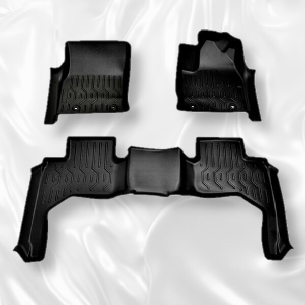 ランクル 300 ランドクルーザー 300系 FJA300W VJA300W 5人乗り フロアマット ラバー ラバーマット オールウェザーマット 3枚セット トヨタ拍卖