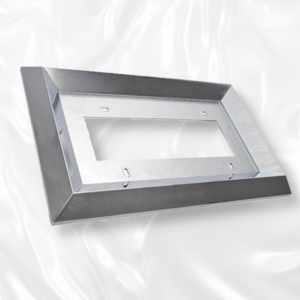 大型トラック 汎用 ナンバープレート枠 メッキ 50mm角 ナンバーフレーム フロント スーパーグレート クオン ビッグサム プロフィア ギガ拍卖