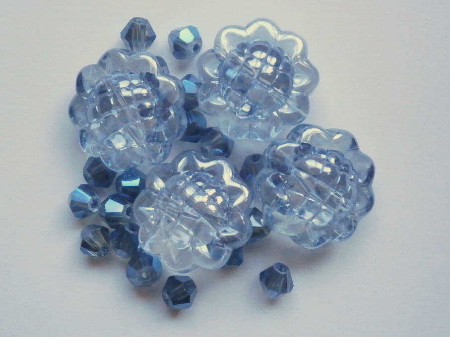 ガラスビーズ★ヒマワリ★モリオン系★2拍卖