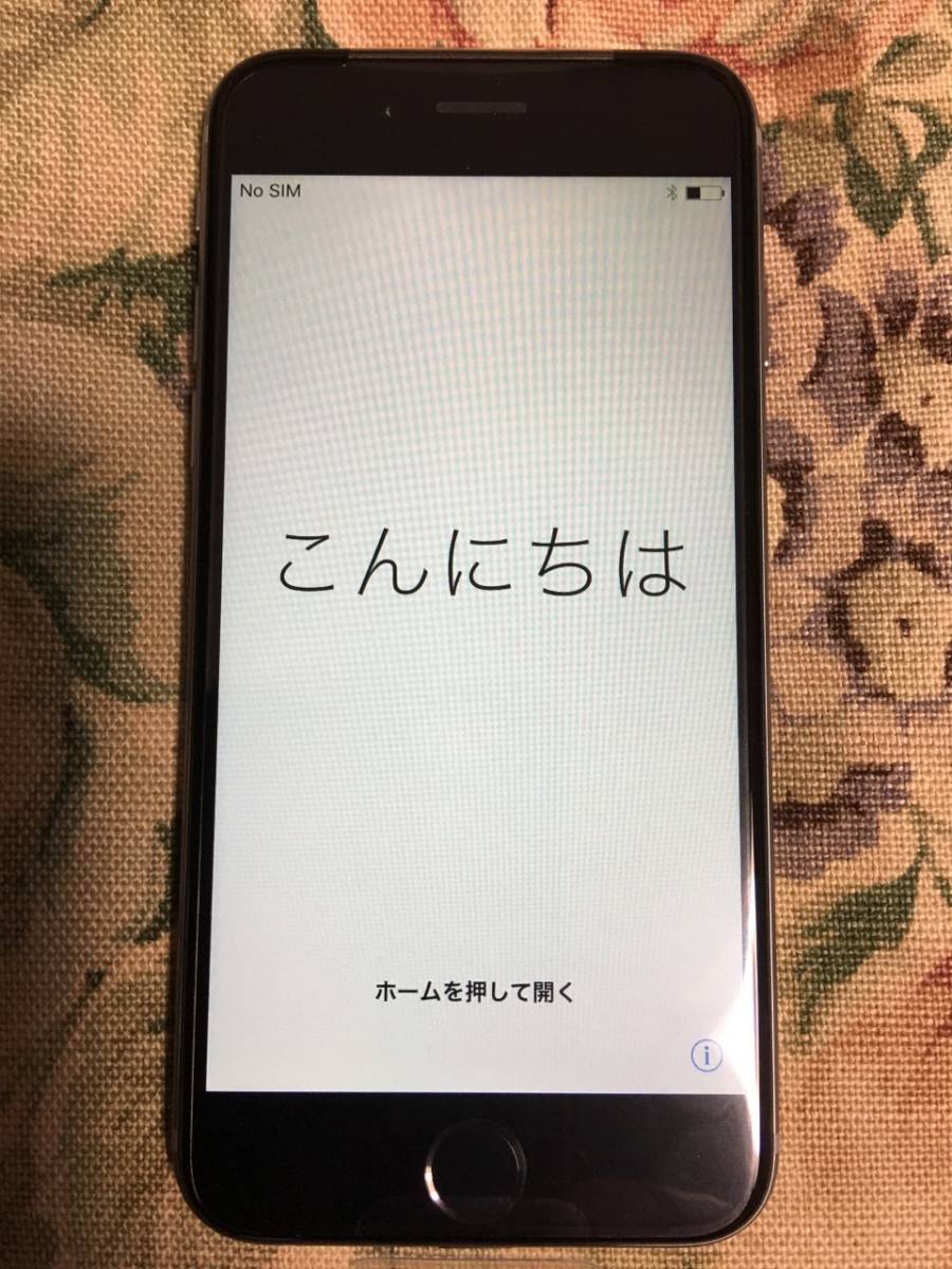 【保証交換品 未使用】au iPhone6 16GB gray拍卖