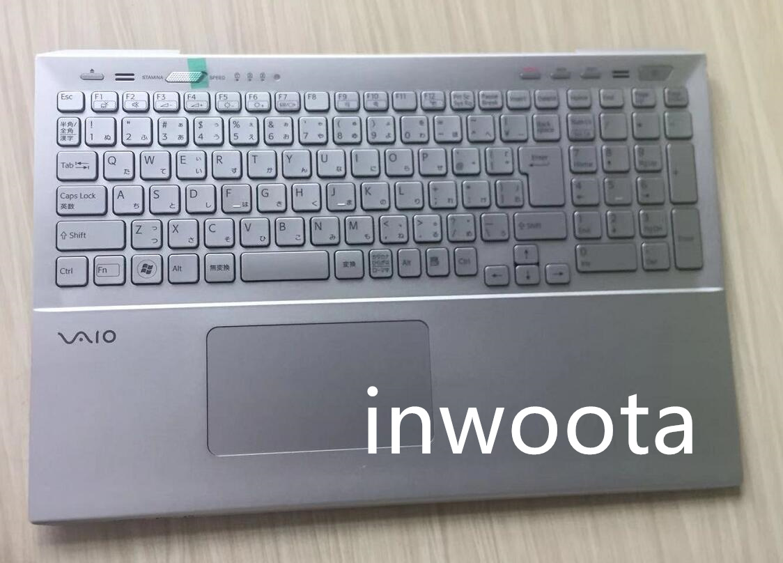 新品SONY VAIO SVS15 1A11T SVS151A11L SVS151A12WC SVS15118EC日本語キーボード パームレスト/タッチパッド拍卖