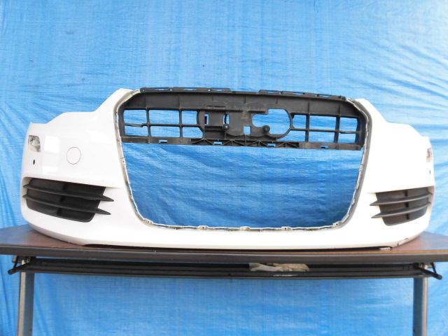 AG41 アウディ A6 4G フロントバンパー 白 4G0807437拍卖