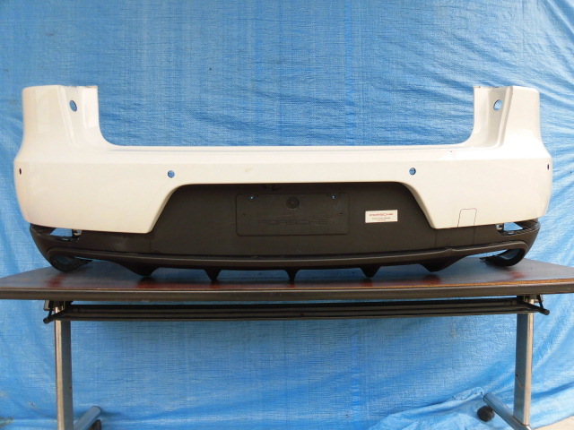 AG192 ポルシェ マカン 95B リアバンパー 白 95B807421拍卖