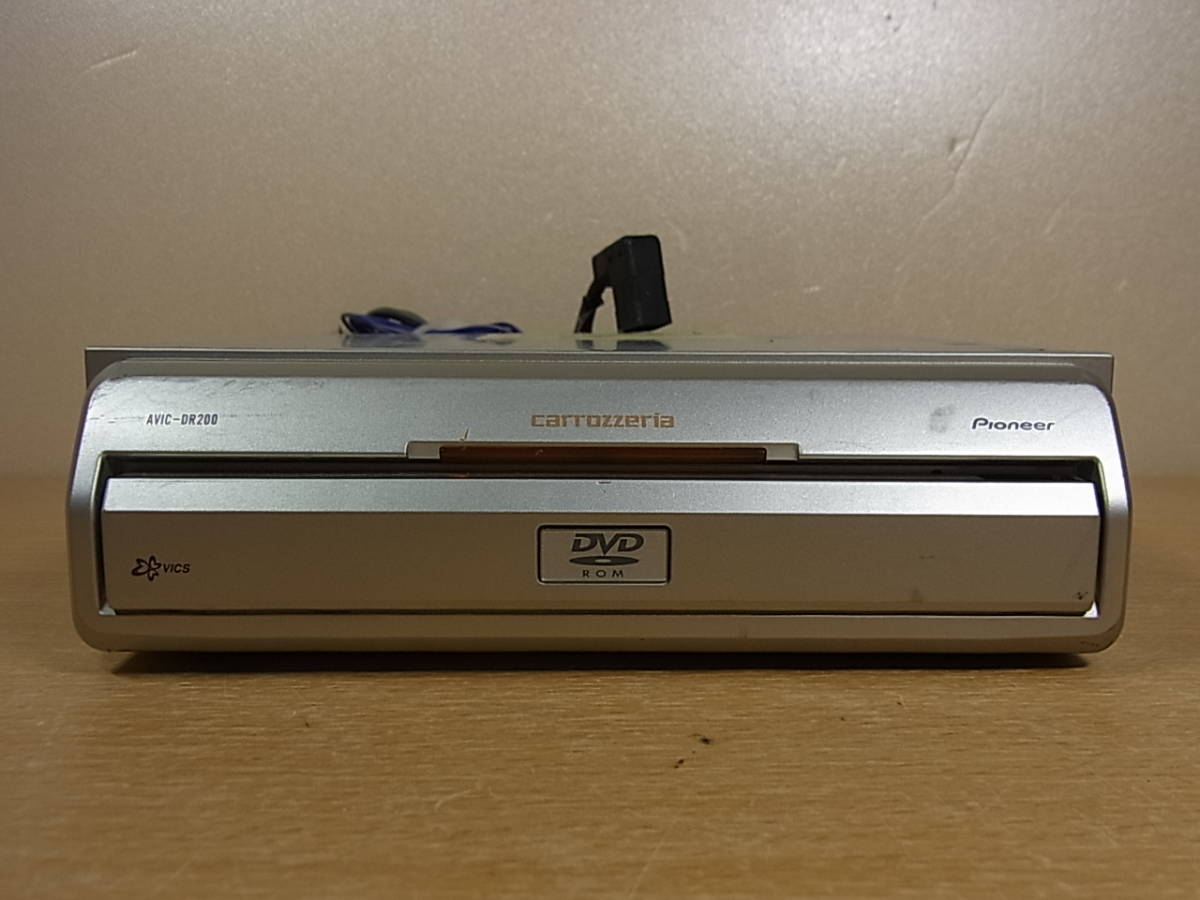 ◎D/314●カロッツェリア carrozzeria☆DVDカーナビ 本体のみ☆AVIC-DR200-FR(CPN1910)☆動作不明☆ジャンク拍卖