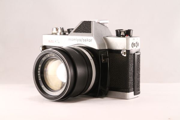 ★激レア特上品★マミヤ Mamiya auto XTL シルバー + SEKOR ES 55mm F1.4★動作OK 希少★101000拍卖