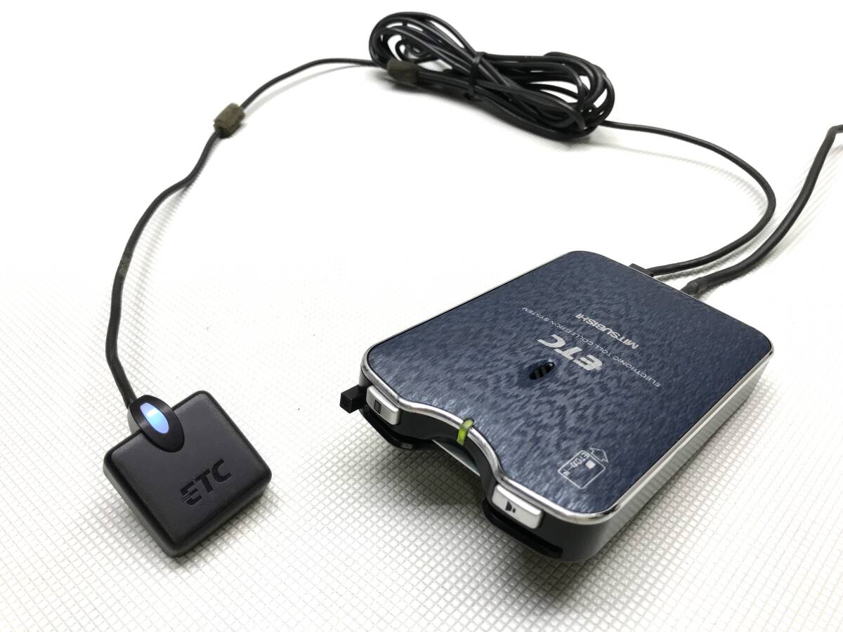 動作確認済 三菱電機 ETC EP-9U78VI ( 型式 EP-9U77 / 0402 ) 音声案内 アンテナ分離型 軽自動車登録拍卖
