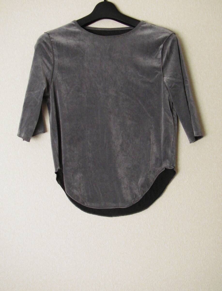 新品CITEN シアーフロッキー Tシャツ   ユナイテッドアローズ グレー拍卖