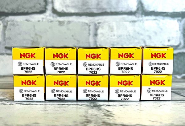 NGK BPR6HS (7022) 10個セット 新品 送料込 スズキ RC50 ('90.11~) 適合拍卖