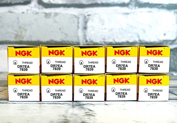NGK DR7EA (7839) 10個セット 新品 送料込 ヤマハ トリッカー('04.3~) DG10J DG16J 適合拍卖