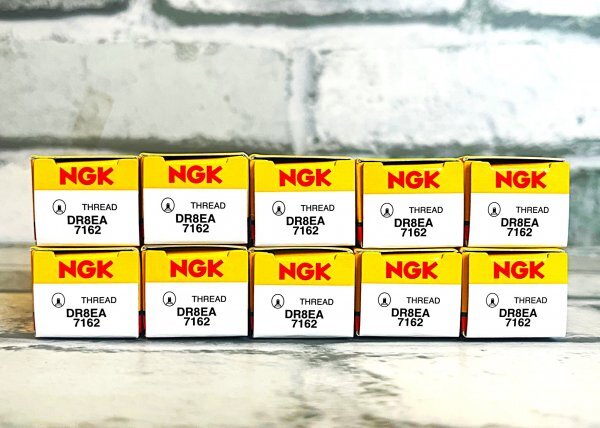 NGK DR8EA (7162) 10個セット 新品 送料込 スズキ マローダ125 ('98.3~) NF48A 適合拍卖