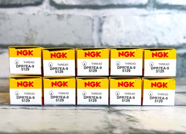 NGK DPR7EA-9 (5129) 10個セット 新品 送料込 ヤマハ ドラッグスタークラシック (XVS400C) ('98.3~) 4TR6/VH01J/VH02J 適合拍卖