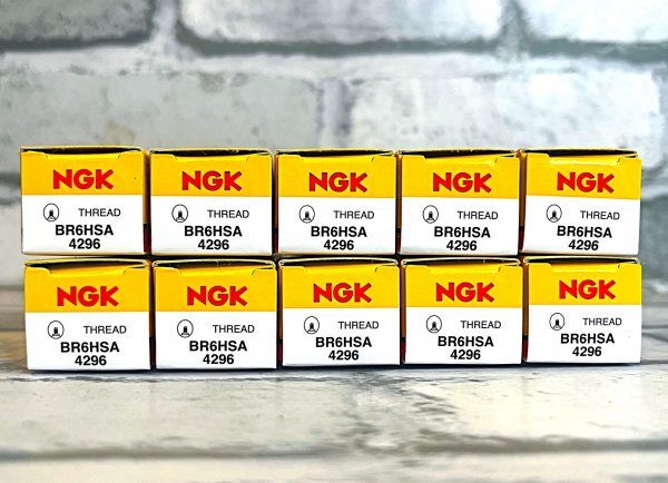 NGK BR6HSA (4296) 10個セット 新品 送料込 ホンダ ビア(SGX50) ('97.6~) AF43 適合拍卖