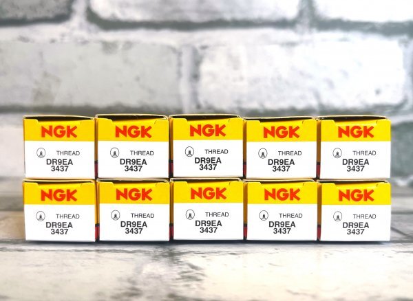 NGK DR9EA (3437) 10個セット 新品 送料込 カワサキ KLE220 (四輪バギー) 適合拍卖