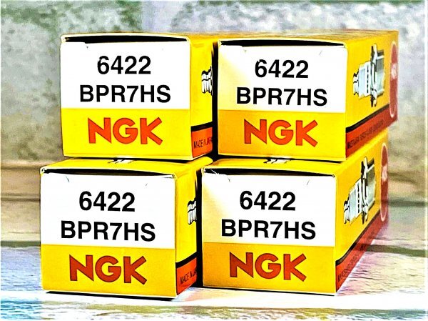 NGK BPR7HS (6422) 4個セット 新品 送料込 ヤマハ チャンプCX (88.3~) 3FC 適合拍卖