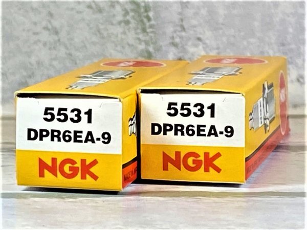 NGK DPR6EA-9 (5531) 2個セット 新品 送料込 カワサキ バルカン1500クラシックFI ('00.3~) VNT50J 適合拍卖