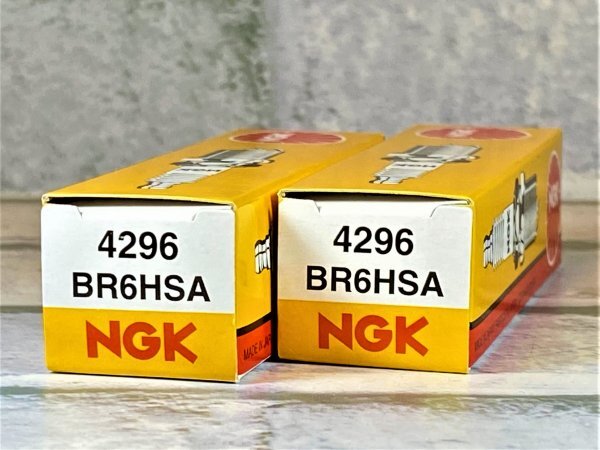 NGK BR6HSA (4296) 2個セット 新品 送料込 ホンダ ブロード('95.1~) AF33 適合拍卖