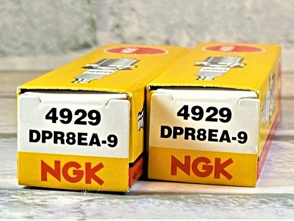 NGK DPR8EA-9 (4929) 2個セット 新品 送料込 ヤマハ XT600E 4PT5 適合拍卖
