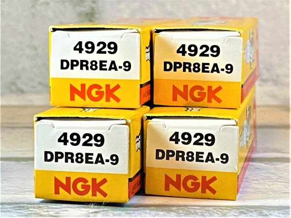 NGK DPR8EA-9 (4929) 4個セット 新品 送料込 ホンダ GL1200A ('82~) 適合拍卖