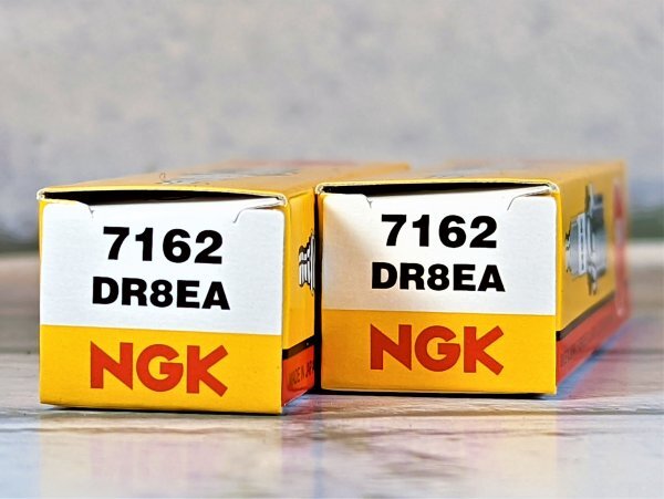 NGK DR8EA (7162) 2個セット 新品 送料込 ヤマハ セロー225WE ('00.3~05.2) DG08J/5MP 適合拍卖