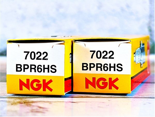 NGK BPR6HS (7022) 2個セット 新品 送料込 ヤマハ ジョグスポーツ50(CY50Z) ('88.2~'90.9) 3RY1・2 適合拍卖