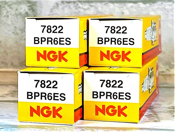 NGK BPR6ES (7822) 4個セット 新品 送料込 モトグッチ グリーゾ850 ('06~) 適合拍卖