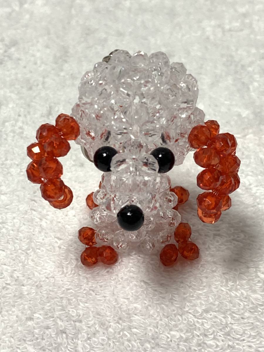 ★ビーズハンドメイド 携帯ストラップ トイプードル カラフル その7拍卖