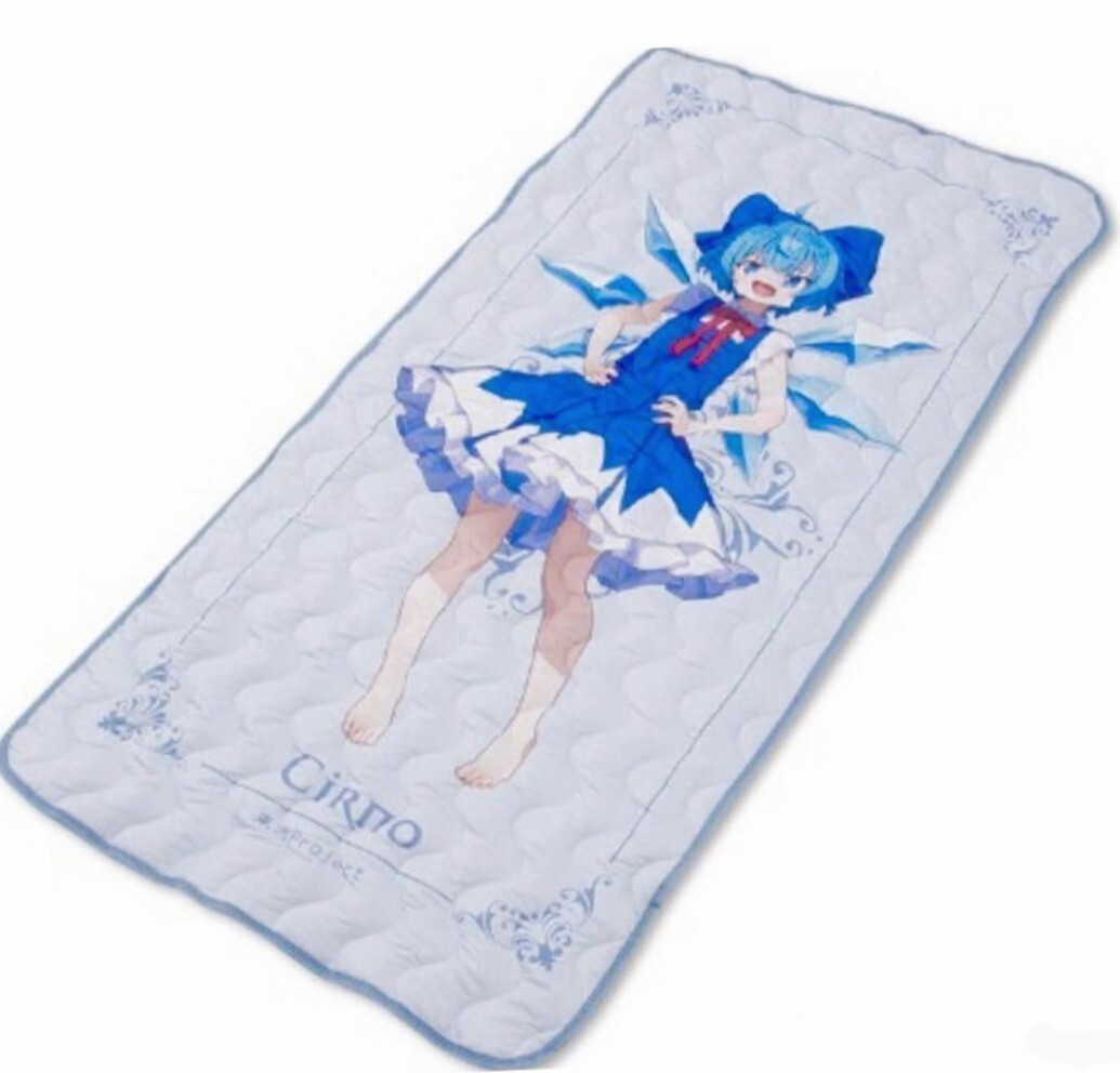 チルノ 敷きパッド・東方プロジェクト/上海アリス幻樂団・東方project×しまむらアベイルコラボ寝具・シングルサイズ100×205cm/布団カバー拍卖