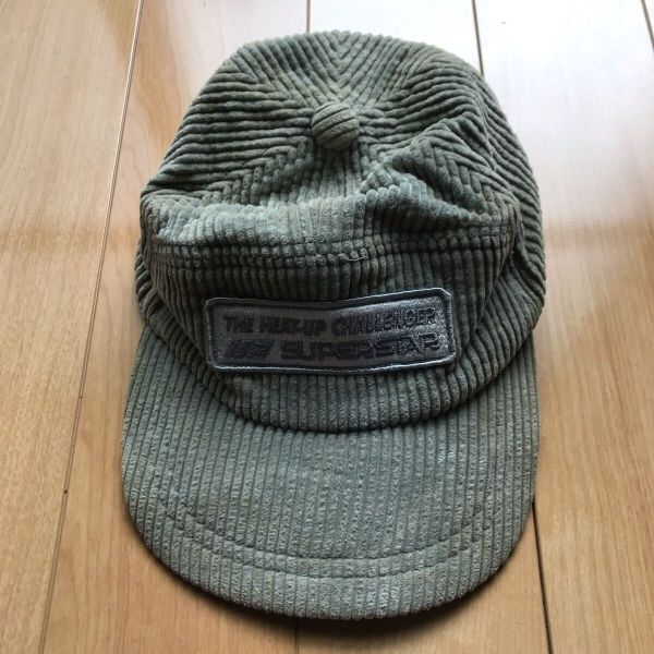 70~90年代 オールドミズノ スーパースター コーデュロイキャップ 099-1-366 カーキ拍卖