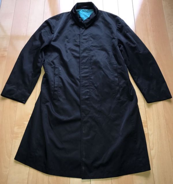 ケンゾー オム スタンドカラーコート 560-6-301 メンズ ブラック拍卖