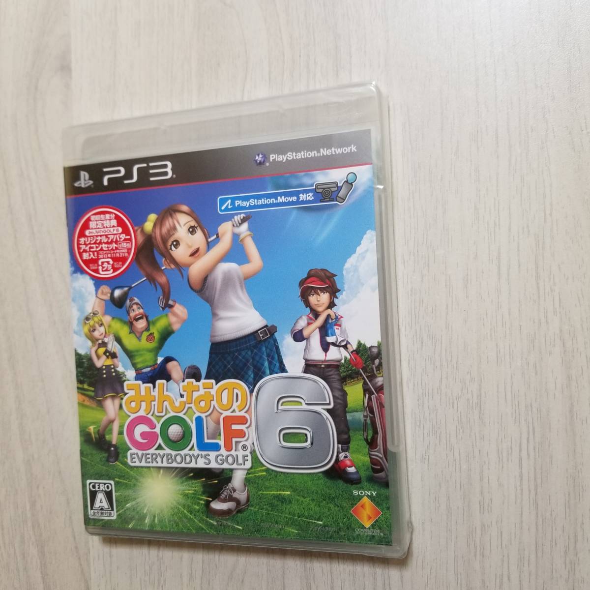 ☆新品未開封 PS3 みんなのGOLF 6    同梱OK☆拍卖