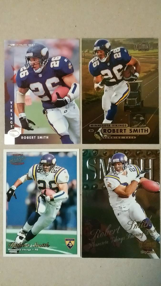 NFLカード ROBERT SMITH 10種 バイキングス RB拍卖