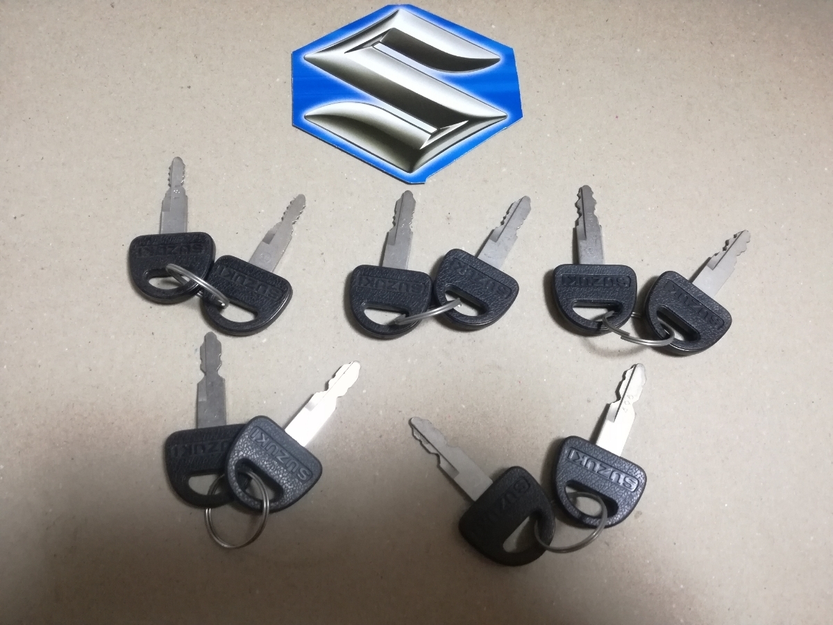 SUZUKI 純正 新品 メイン キー 鍵 2個拍卖