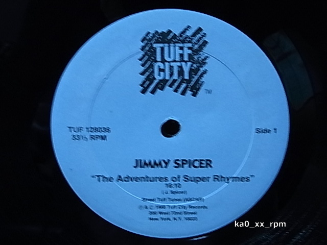 ★☆Jimmy Spicer / Maximus Three「The Adventures Of Super Rhymes / Rock It Out」☆★拍卖