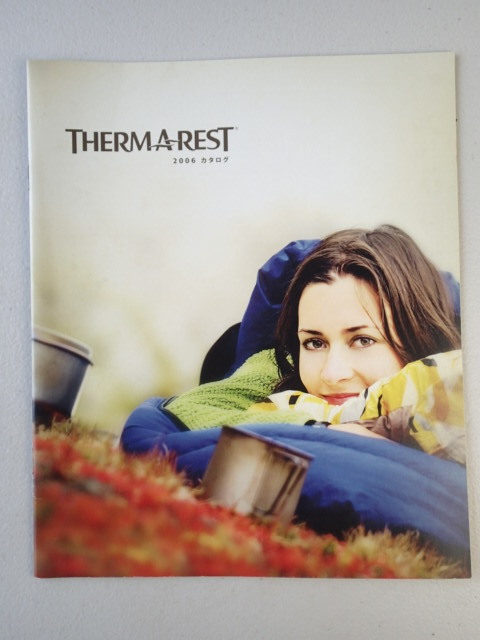 ★サーマレスト THERMAREST カタログ 2006年 19ページ 未読品拍卖