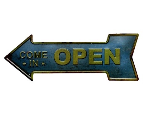 A199 矢印 メタル看板 ブリキ看板 ウォール サイン レトロ風 おしゃれ おもしろ 金属製 プレート 29 【OPEN】拍卖